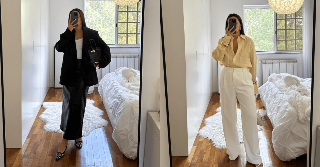 stylish work attire