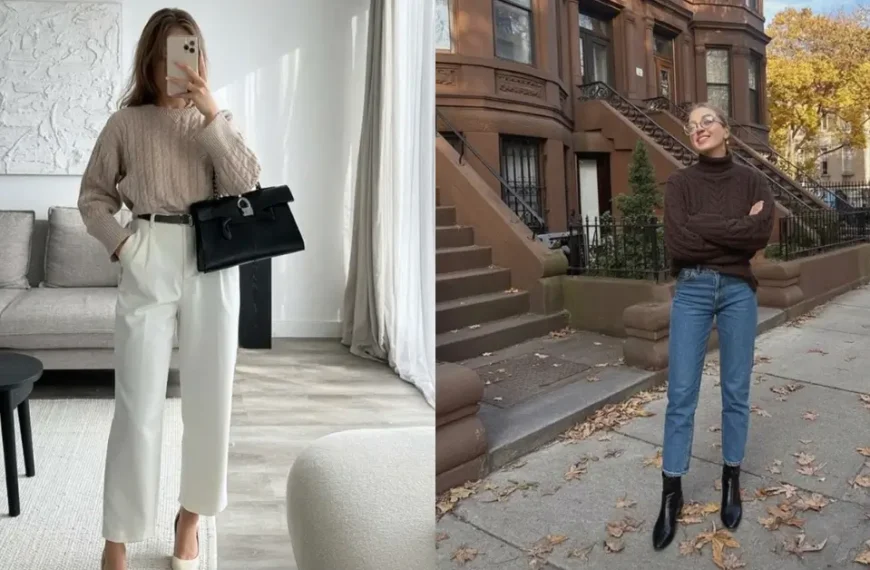 cozy sweater outfits