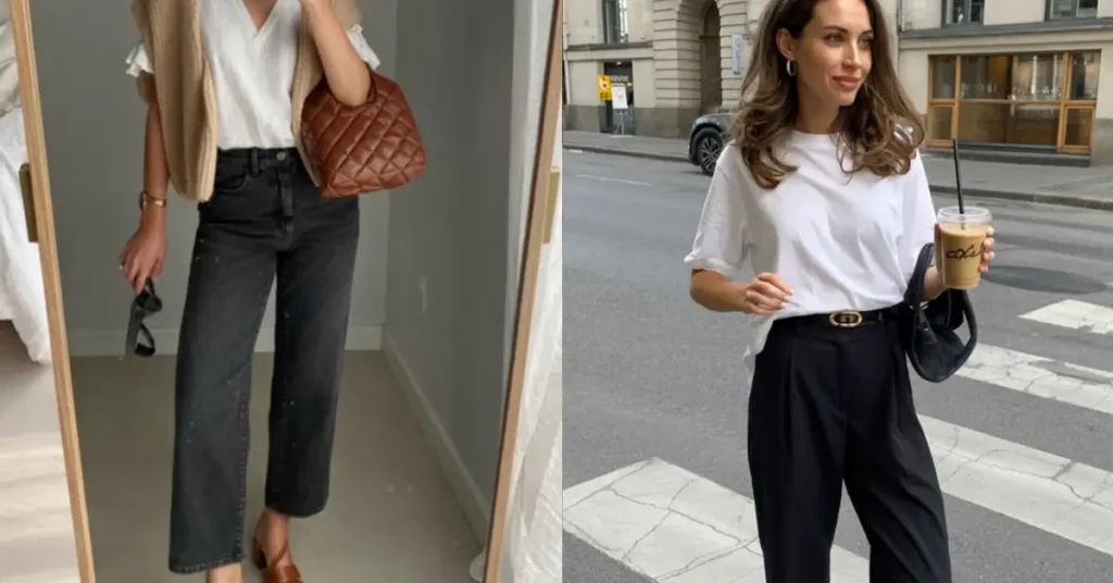minimalist outfit