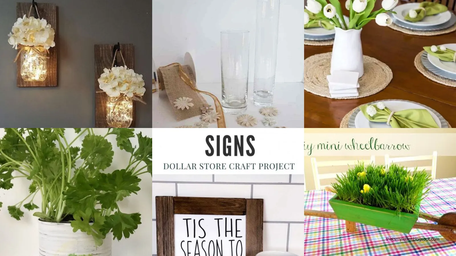 30+ Dollar Store Farmhouse DIY Hacks That Look Expensive