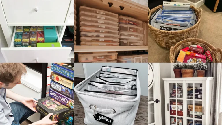 20+ Genius Board Game Storage Ideas That Save Space
