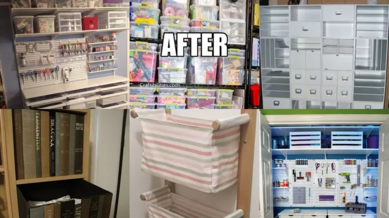 20+ Brilliant Craft Room Storage Ideas That Maximize Space