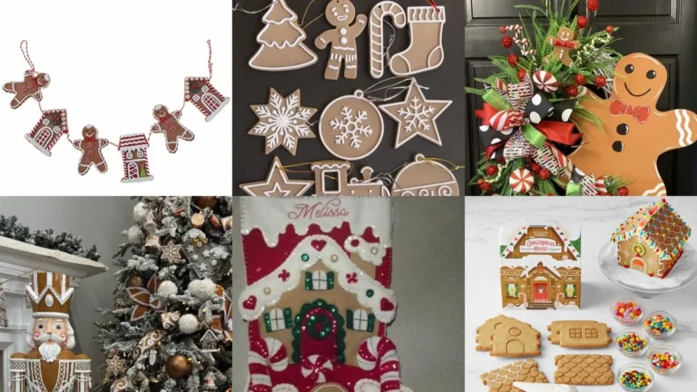 30+ Gingerbread Christmas Decor Ideas That Melt Hearts