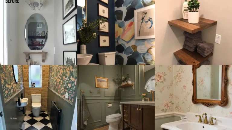 28+ Chic Half Bathroom Decor Ideas That Transform Tiny Spaces