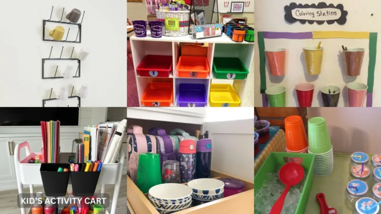 19+ Genius Kid Cup Station Ideas That Save Daily Stress