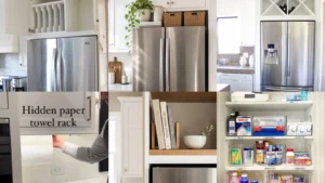 20 Above-Fridge and Kitchen Storage Ideas to Inspire Your Organization