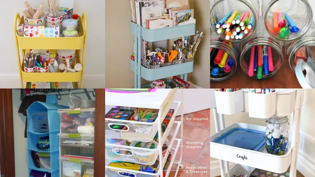 20+ Genius Art Cart Ideas Kids Love Creating