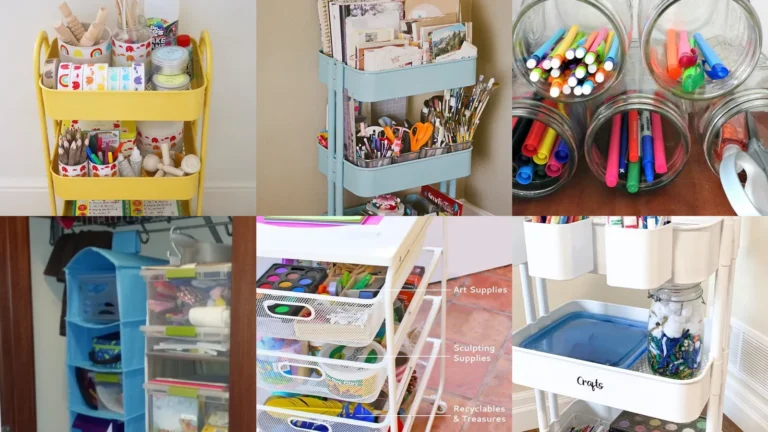 20+ Genius Art Cart Ideas Kids Love Creating