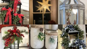 20 Christmas Lantern Decor and Festive Holiday Display Ideas