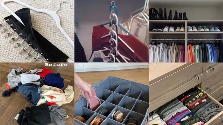 20 Closet Organization Hacks for Clothes, Shoes and Accessories