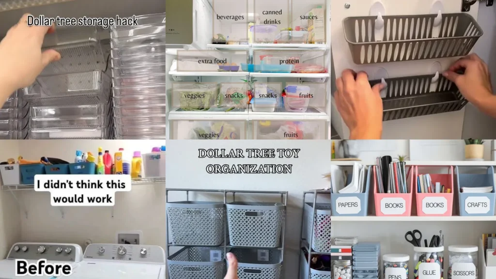 20 Dollar Store Organizing Ideas for Drawers, Shelves and More