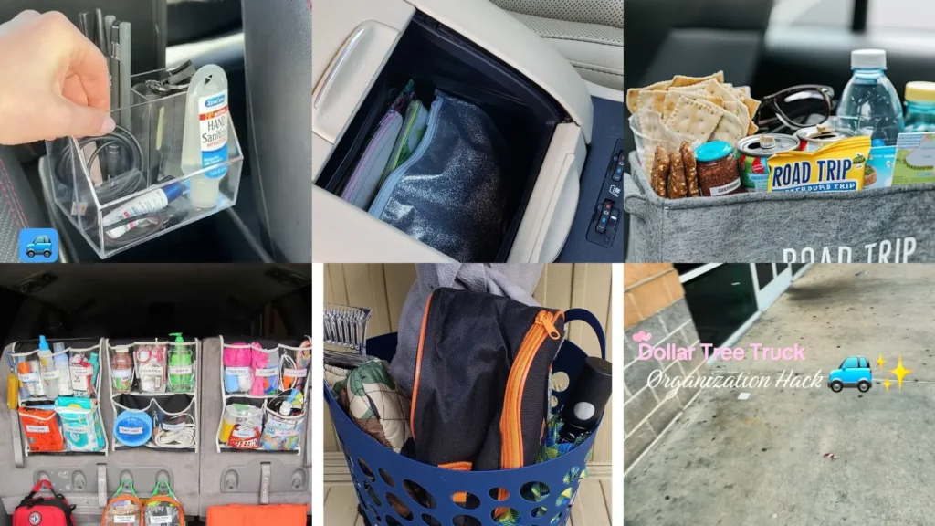 20 Dollar Tree Car Organization Ideas and Storage Inspiration