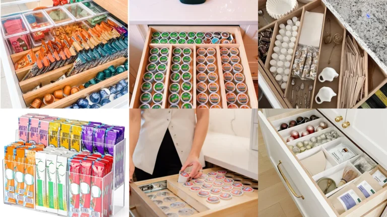 16+ Genius Drawer Dividers Coffee Bar Storage Hacks