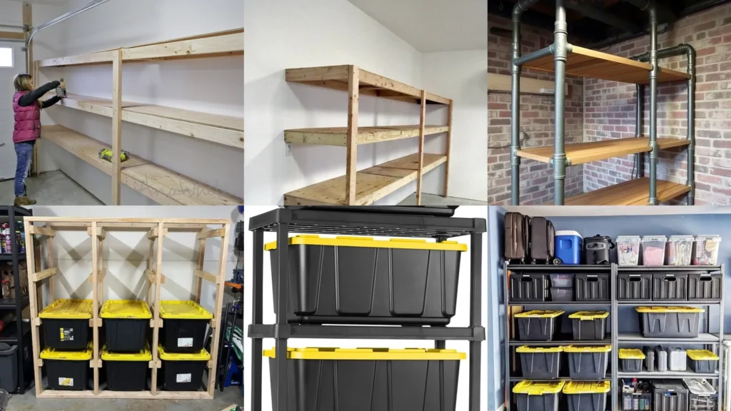 18+ Genius Garage Shelving Ideas For Totes That Save Space