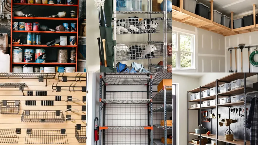 14+ Genius Garage Shelving Ideas Metal Organizers Transform