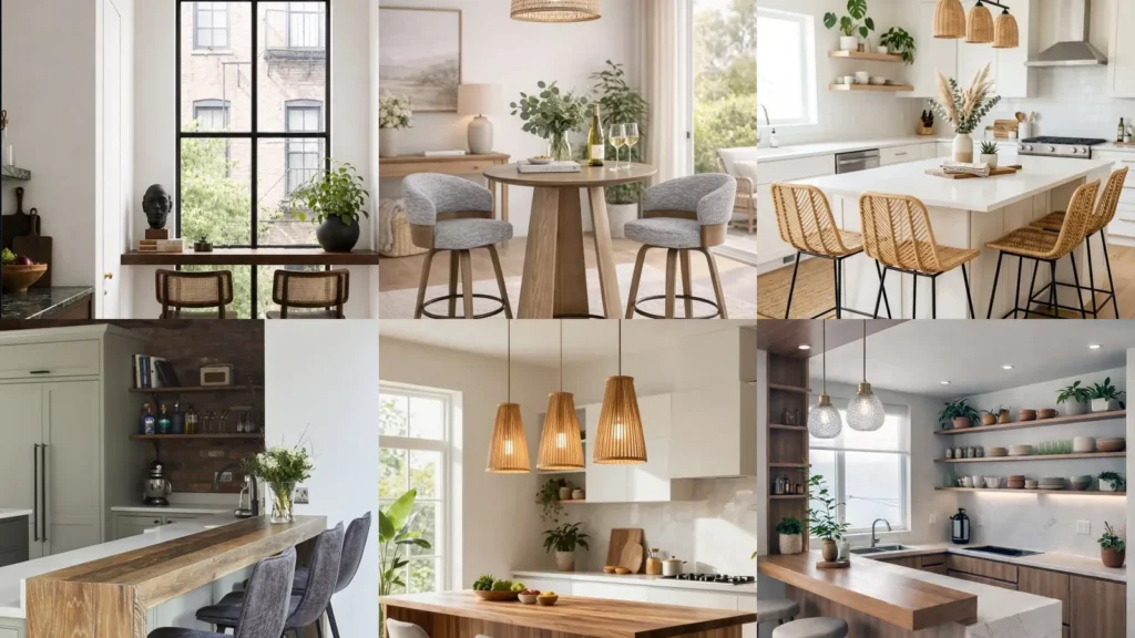 20 Kitchen Bar Table Ideas for Cute Breakfast Spots and More