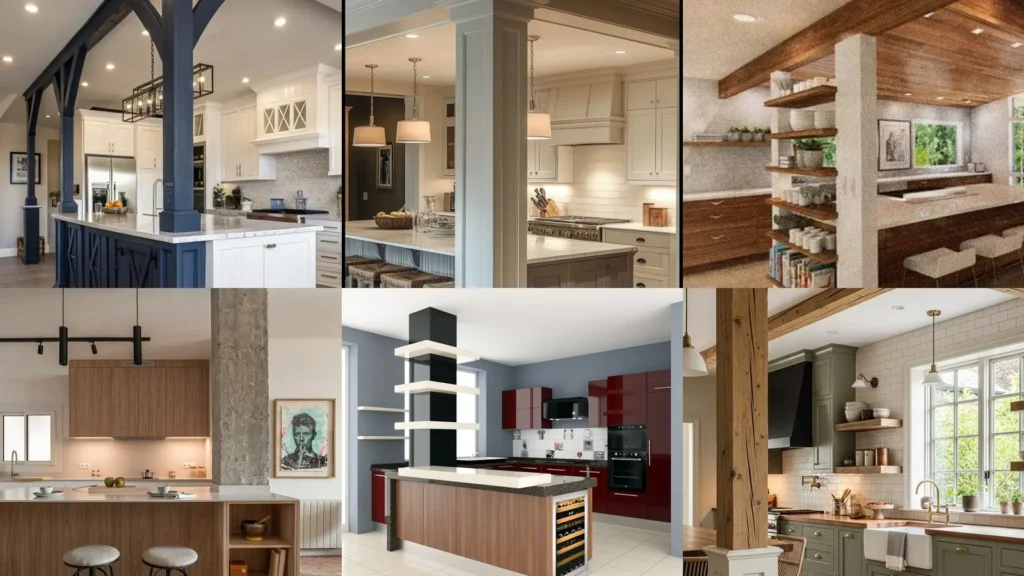 20 Kitchen Island Ideas With Columns to Inspire Your Space