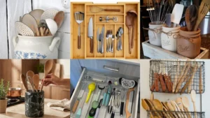 20 Kitchen Utensil Organization Ideas for Drawers, Counters and Walls