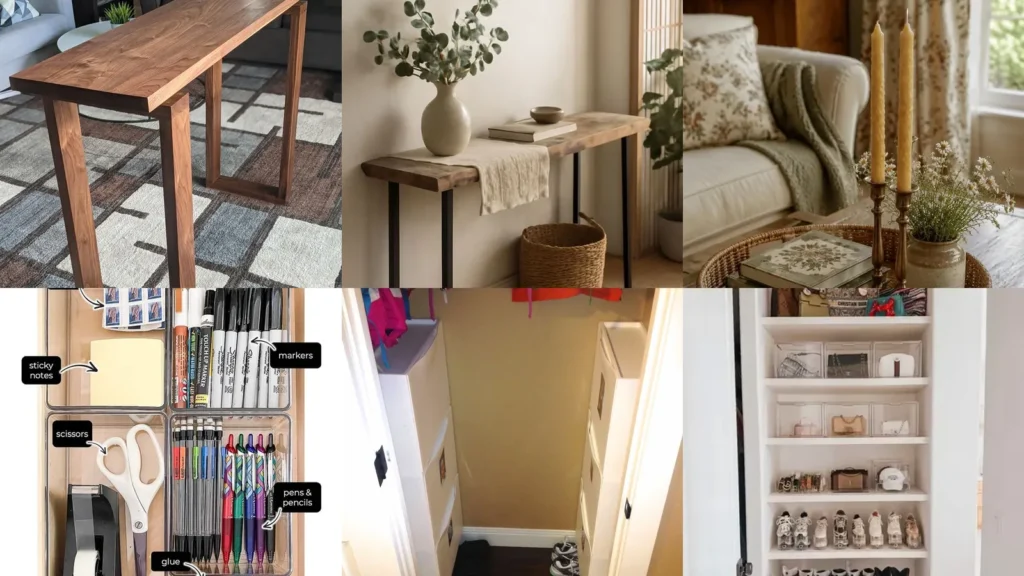 12+ Minimal Entry Table Ideas That Transform Tiny Foyers