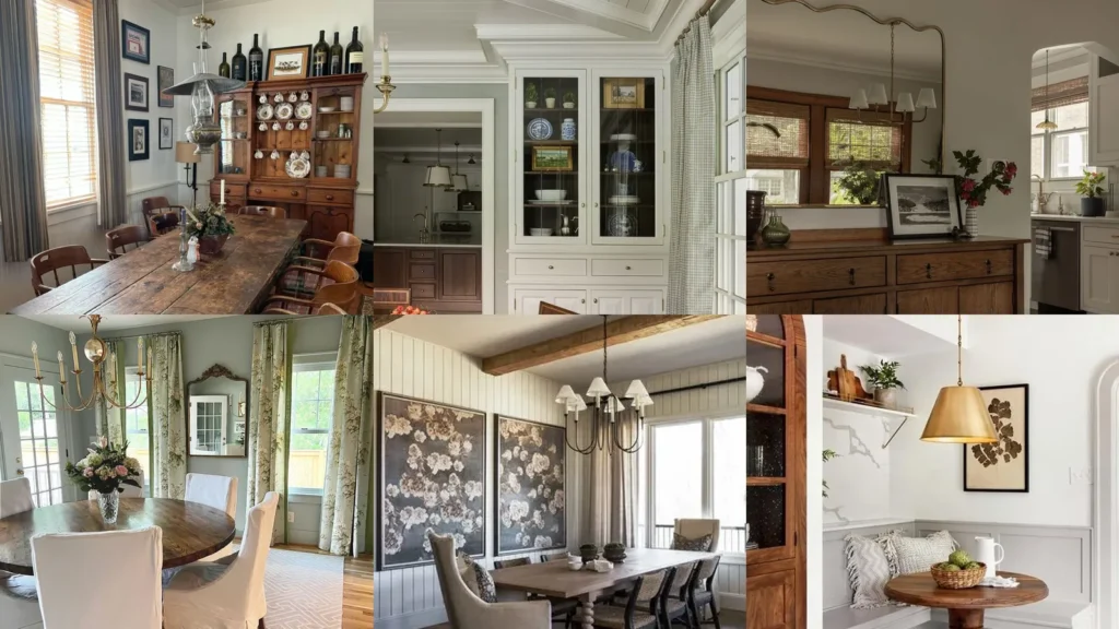 20 New Heritage Dining Room Ideas With Pretty Collected Details