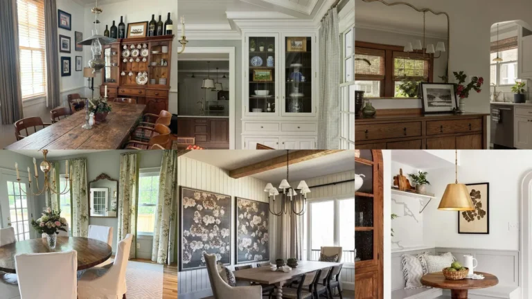 20 New Heritage Dining Room Ideas With Pretty Collected Details
