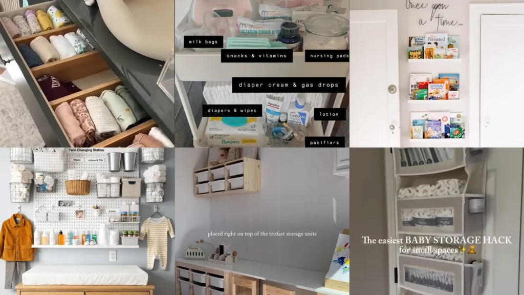 20 Nursery Organization Hacks for Clothes, Diapers and More