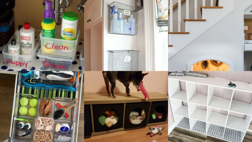17+ Genius Pet Supply Organization Ideas That Save Space
