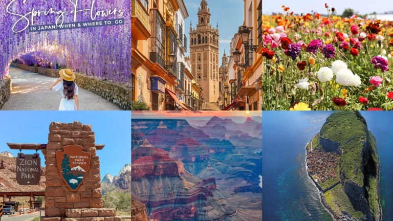 20 Places to Visit in April for Flowers, City Walks and Beautiful Views