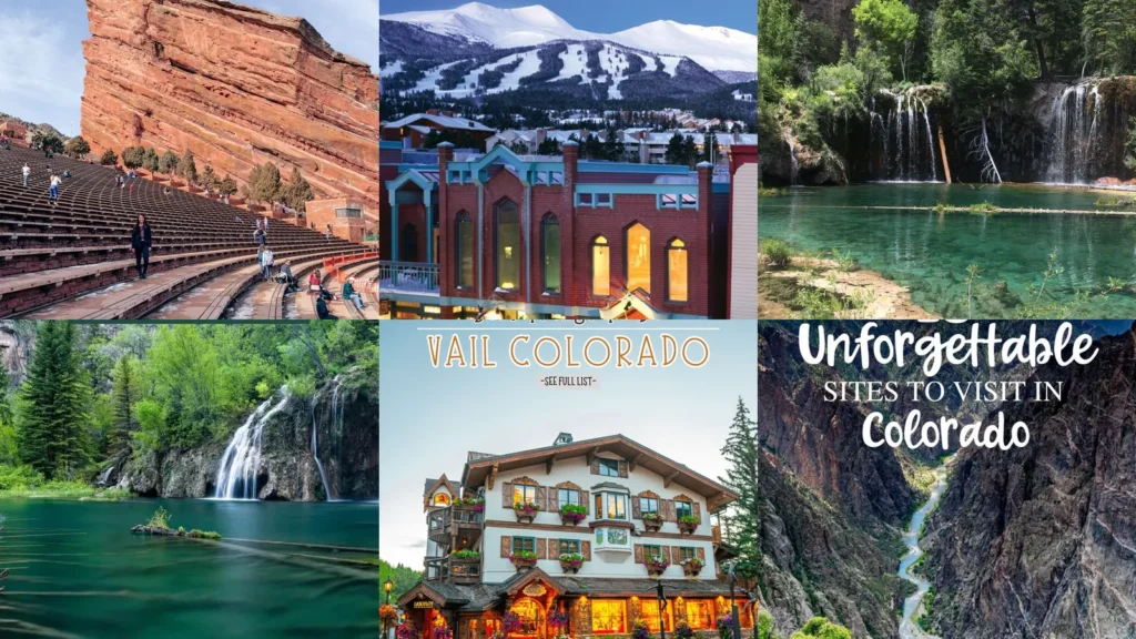 20 Ideas for Places to Visit Near Denver Colorado and Farther Afield