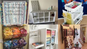 20 Quilting Storage Ideas for Fabric, Tools and Finished Quilts