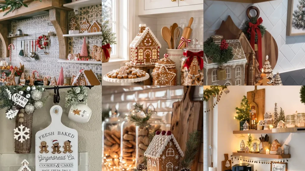 20 Rustic Gingerbread Christmas Kitchen Decor Ideas to Try