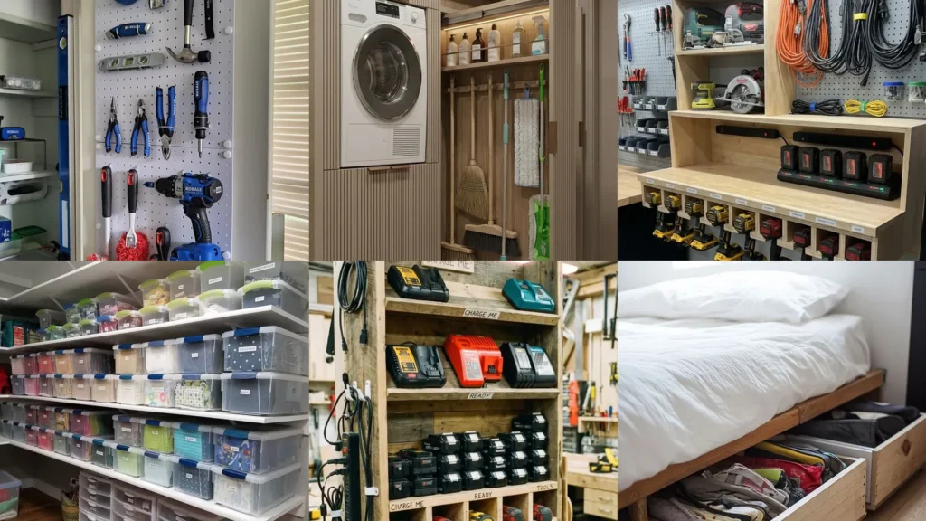 20 Tool Storage Ideas Inside House, From Drawer Dividers to Door Racks