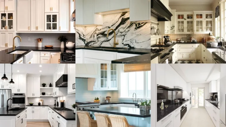 20 White Kitchen With Black Countertops Ideas to Inspire Your Space